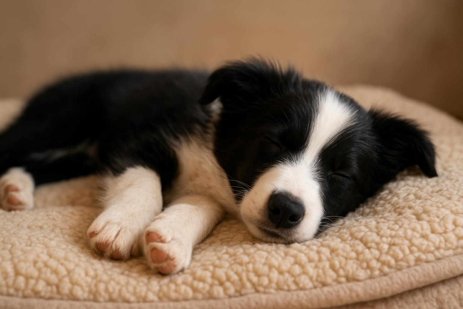 Por qué no debemos sobreestimular a un cachorro de Border Collie