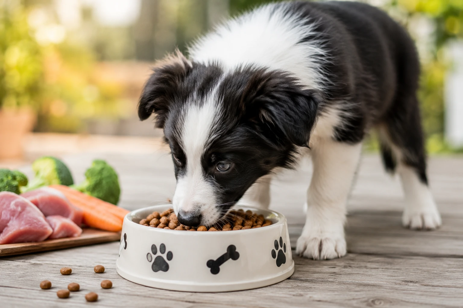 La mejor alimentación para un cachorro Border Collie cantidades, nutrientes y consejos para un crecimiento saludable