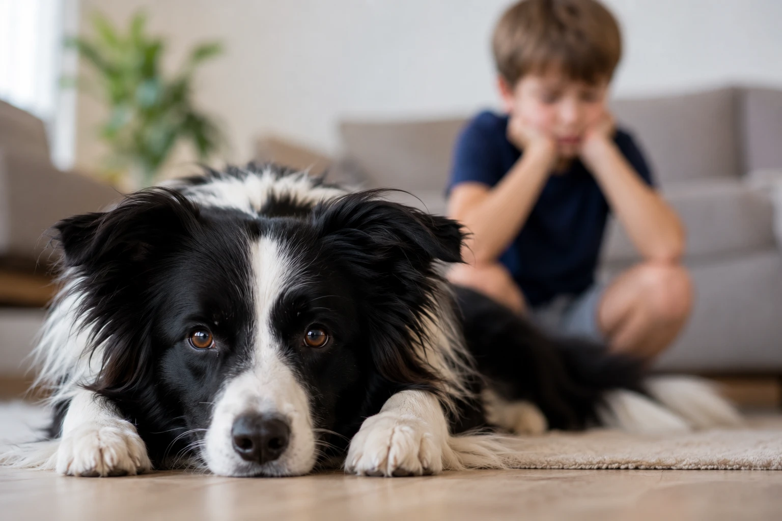 Por qué un Border Collie nunca debería ser un regalo para un niño